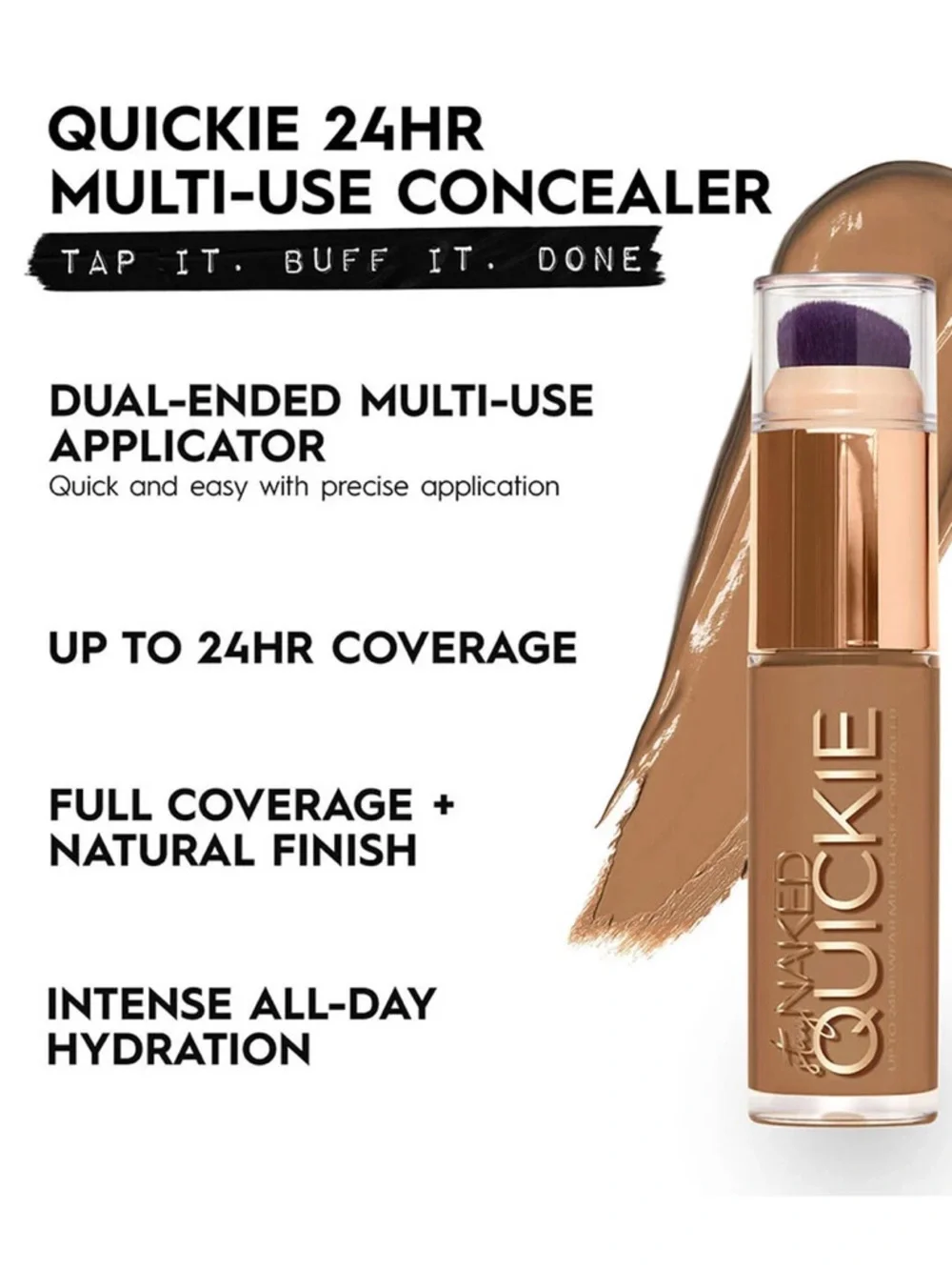 Urban Decay Naked Quickie Multi Use Concealer in 50 WO medium warm orange